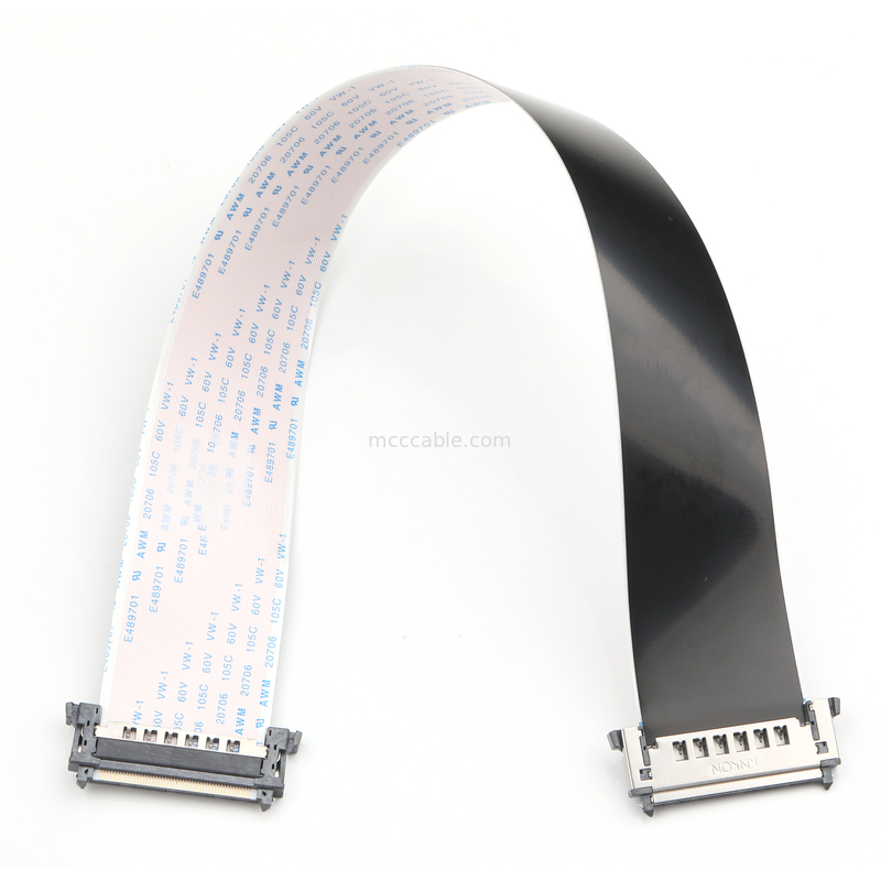 RE51 CONNGolden Pins UP FPC FFC cable 51Pin ความยาว 0.5 มิลลิเมตร