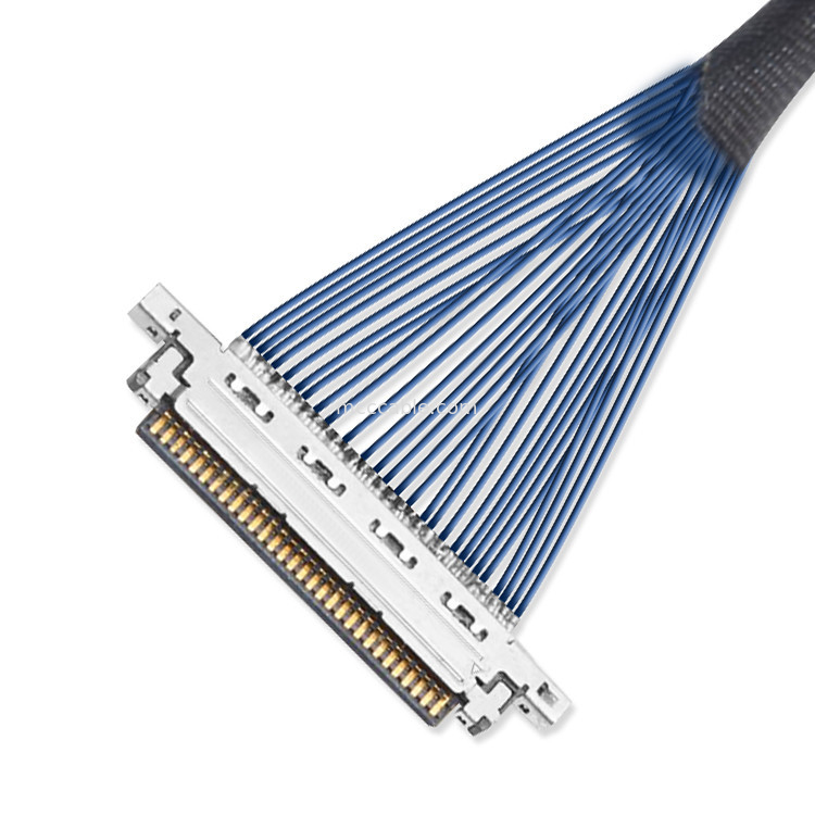 0.4mm 30p LVDS สายเคเบิลไมโครโคเอชชียล CBL 20472-030T-10R