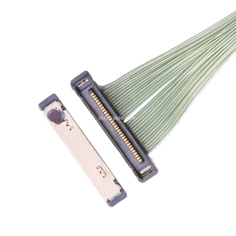 35P Micro Coaxial Cable 20380-035t-06 Lvds Connector 0.4mm มุมขวา