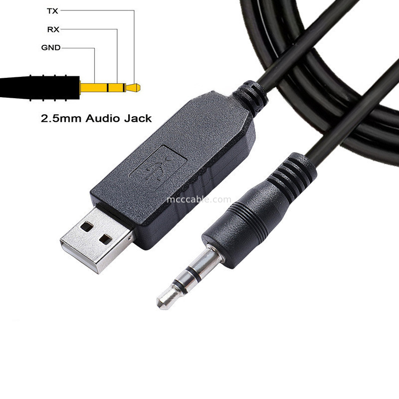 FTDI Chip TTL-232R-3V3-AJ USB To TTL ซีเรียลเคเบิล 3.5 มม 2.5 มม ออดิโอแจ็ค รายละเอียด