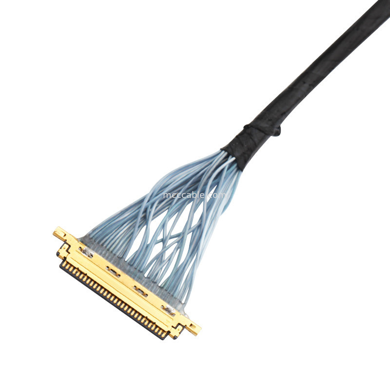 Kel Ssl20-30s ถึง I  20454-030 Lvds Edp Cable Assembly 0.5mm Pitch 46 AWG