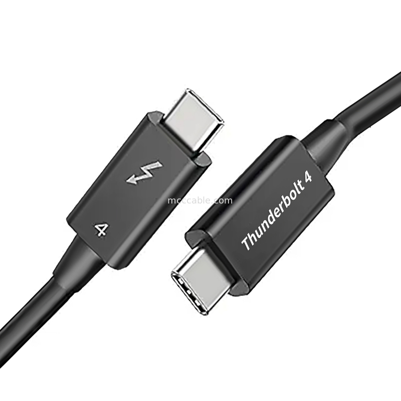 Thunderbolt 4 ความเร็ว 40 Gbps รองรับจอ 4K สองตัวหรือจอ 8K ตัวเดียว