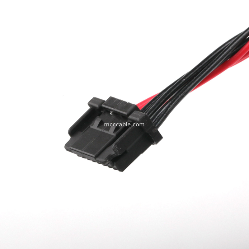 สาย LVDS DF13-4008-1.250 10 ถึง FI-X30HL และ KW30-8P-10 800 สายเชื่อมโคเอชชียล