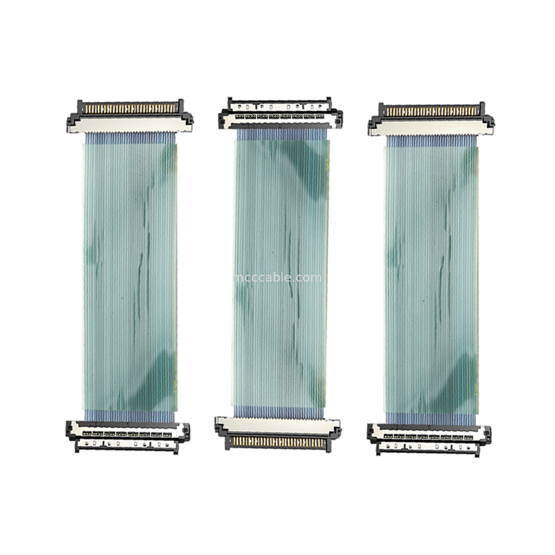 USL20-30SS-015CH 0.4mm Micro Coax Cable Assembly Extreme Temp Handling (-40°C To +125°C) For Industrial IoT
