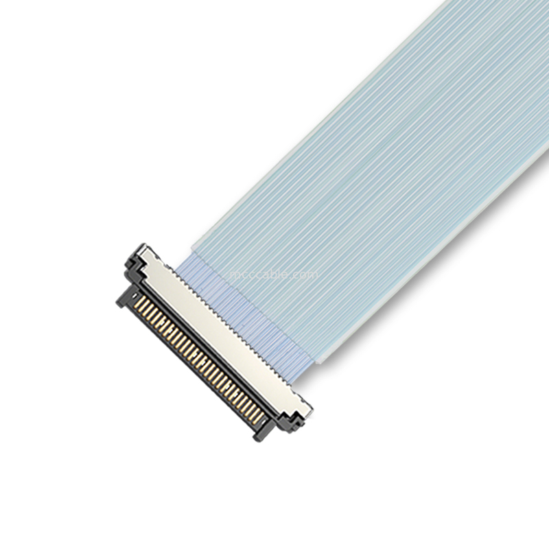USL20-30SS-055BH 0.4mm Micro Coaxial Cable High-Pull Strength for Heavy Vibration Mining Equipment