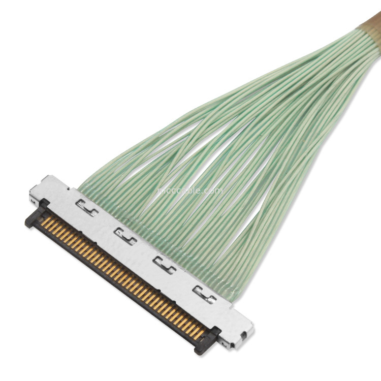 Usl ซีรีส์เคลเคเบิล Usl20 40s Micro Connector Cable 40 pin lvds display เครื่องเชื่อม