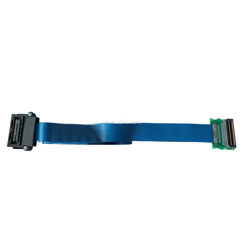 Samtec QSH-030-01-F D 30 พิน 60 พิน 90 พิน การประกอบสายเคเบิล ขั้วต่อจอแสดงผล lvds