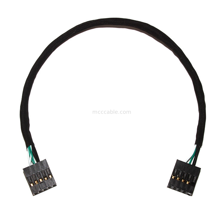 MOLEX 22-55-2101 ถึง 22-55-2101 ชุดสายเคเบิลสำหรับ DUAL USB APPLE PCB