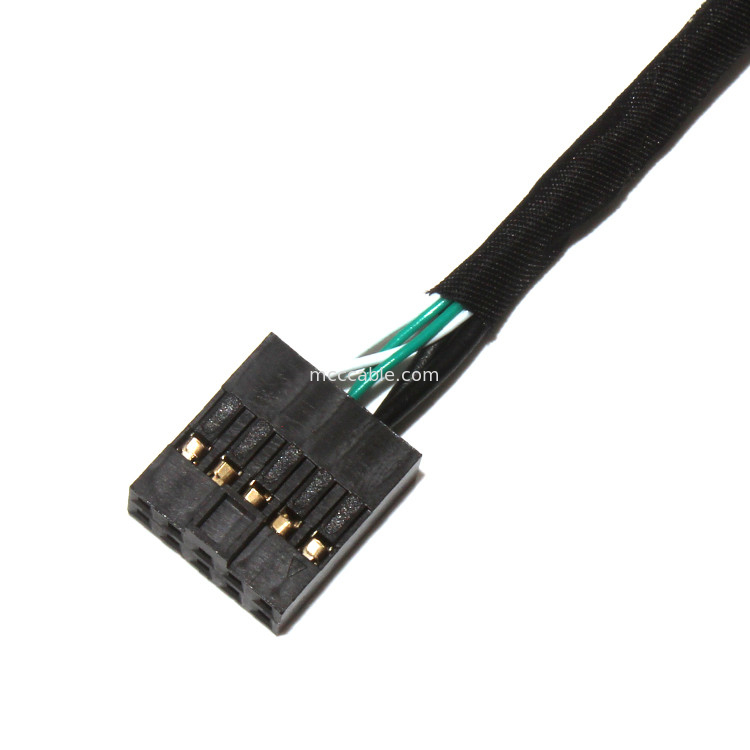 MOLEX 22-55-2101 ถึง 22-55-2101 ชุดสายเคเบิลสำหรับ DUAL USB APPLE PCB