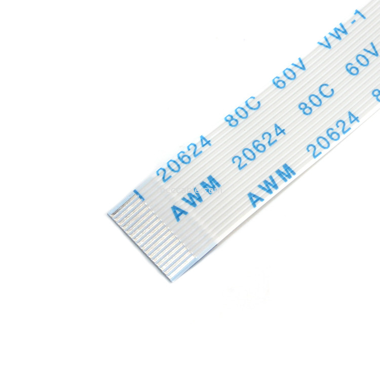 16 Pin 20628 FFC FPC Cable AWM 0.5 Pitch สำหรับการเชื่อมต่อ Pcb ขั้วต่อจอแสดงผล lvds