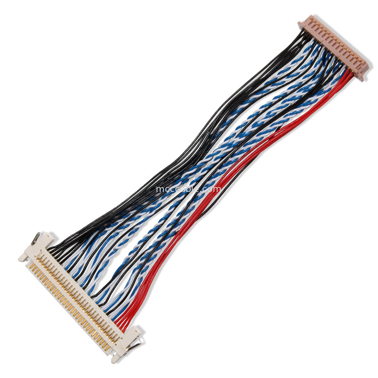 Df13-40Ds-1.25C ถึง Fi-X30 Connector Wire Harness สำหรับเครื่องใช้ภายในบ้าน