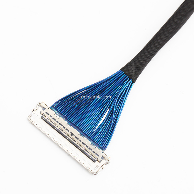 UL 0.5mm Pitch 30 Pin Lvds Cable Mipi Dsi Lvds Cable Assembly 20846-030T-01 30P สายไฟฟ้า