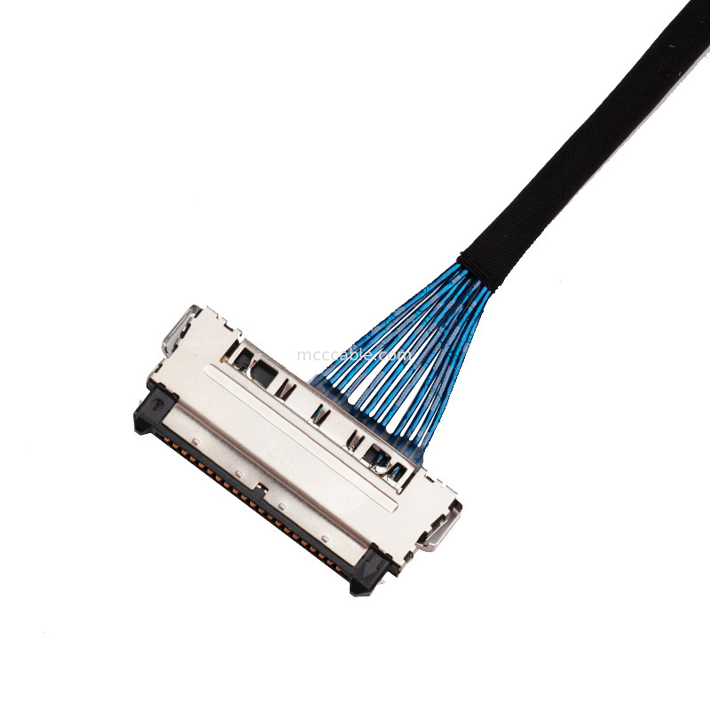 ชุดสายเคเบิล EDP LVDS 41 พิน JAE FI-X 41P ถึง  FX15S-41P-0.5SD