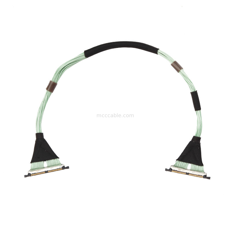 30 Pin Micro Coaxial Lvds EDP Cable  0.3mm Pitch DF56-30P-0.3SD สายไฟฟ้าไฟฟ้าไฟฟ้า