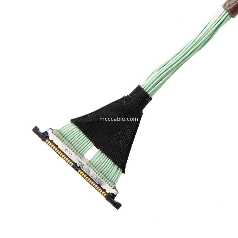 30 Pin Micro Coaxial Lvds EDP Cable  0.3mm Pitch DF56-30P-0.3SD สายไฟฟ้าไฟฟ้าไฟฟ้า