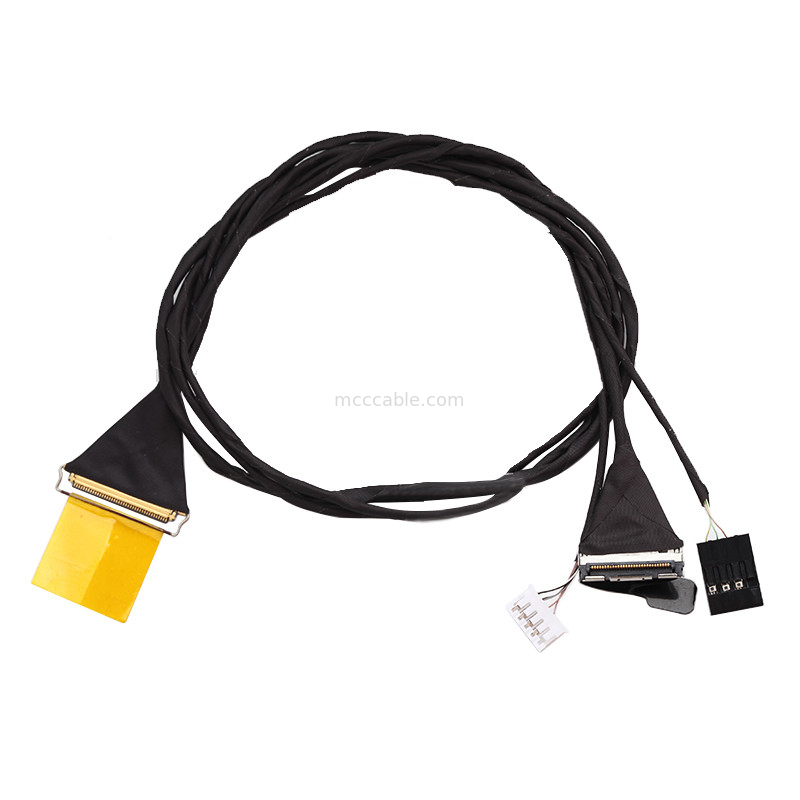 4 Pin Usb 20454-040t Edp Lvds Cable Jst Phr-5 Lvds คาเบลไฟหลัง