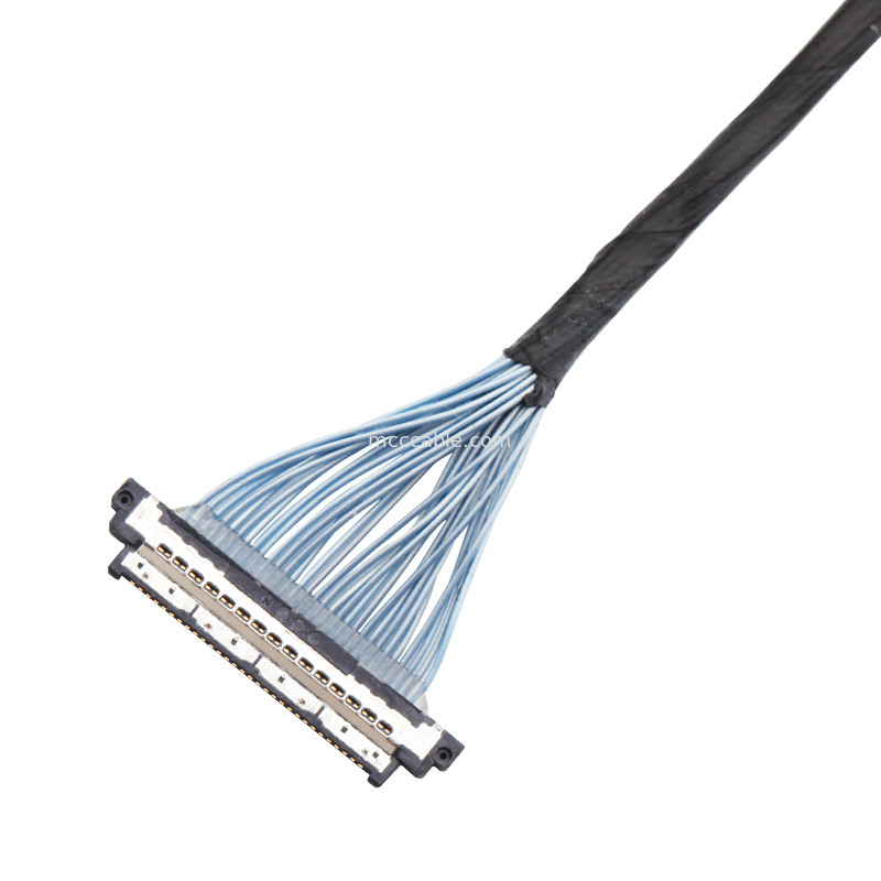 Kel Ssl20-30s ถึง I  20454-030 Lvds Edp Cable Assembly 0.5mm Pitch 46 AWG