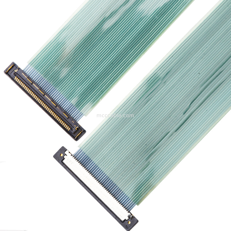 30 Pin Micro Coaxial LVDS Cable USLS20 30s UslS Series สายเคเบิลตัวเชื่อมต่อ lvds