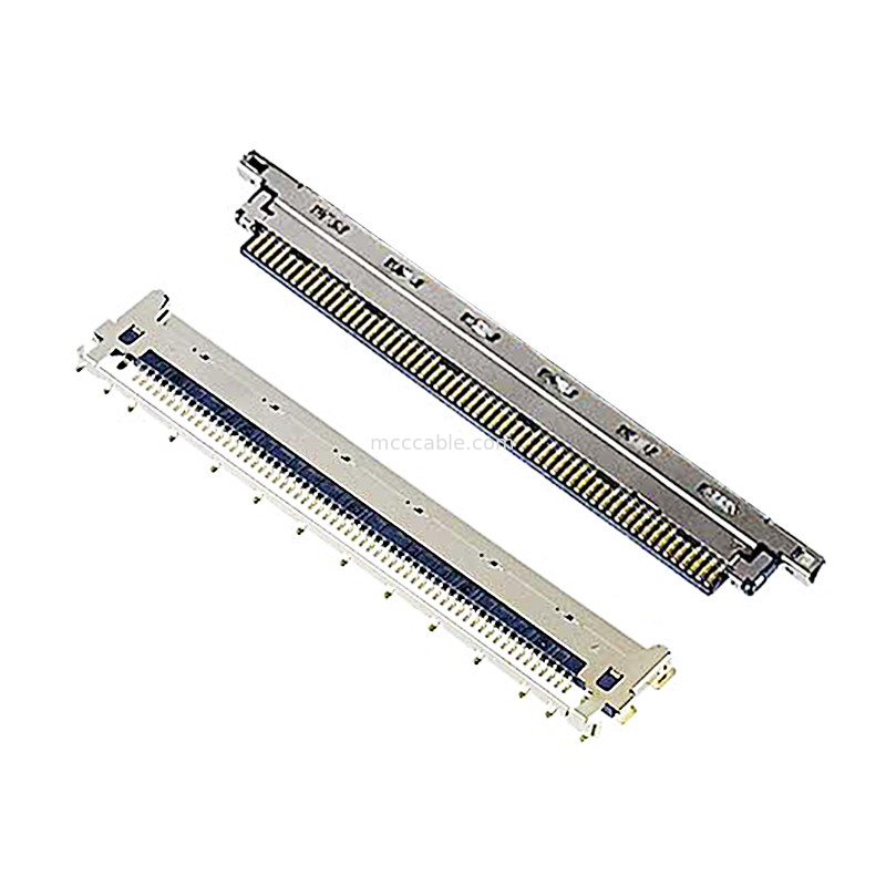 20680 20788 20789 20790 0.4 มิลลิเมตร pitch เครื่องเชื่อม microcoaxial แบบการจับคู่แนวราบ Mellanox