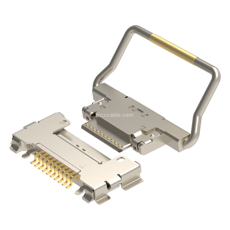 10p 20633-310T-01S เครื่องเชื่อมไมโครโคอาเซียล พร้อมล็อคกลไก