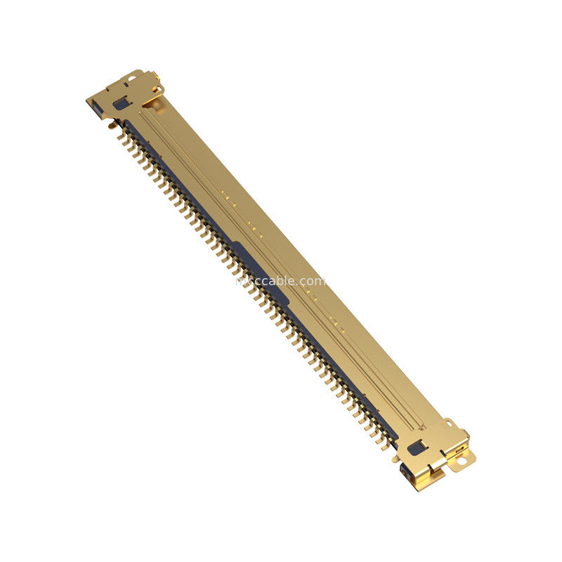 20453-250T-03S 50P 0.5 มิลลิเมตร pitch เครื่องเชื่อม micro-coaxial ประเภทการจับคู่แนวราบ