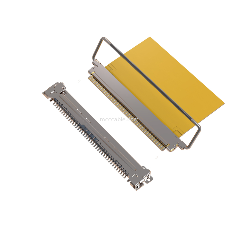 Lvds Cable VSF 20645-040T-01 40P 0.5mm Pitch สําหรับการเชื่อมต่อจอกระจกเหลว