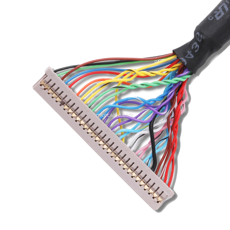 JAE F-RE51HL To DF14-3032SCFA GOLD PLATED Lcd Cable Connector ทีวี LCD