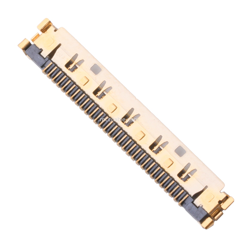 30 ขา Df81 ตัวเชื่อมต่อไมโครโคแอกเซียล 0.4 มม. ระยะพิทช์ DF81D-30P-0.4SD