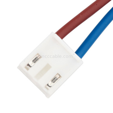 ชุดสายไฟแบบกำหนดเองขนาด 3.96 มม. JST VHR-3N ถึง SVL1.25-3.5 lvds สายเคเบิลตัวเชื่อมต่อ 2 พิน