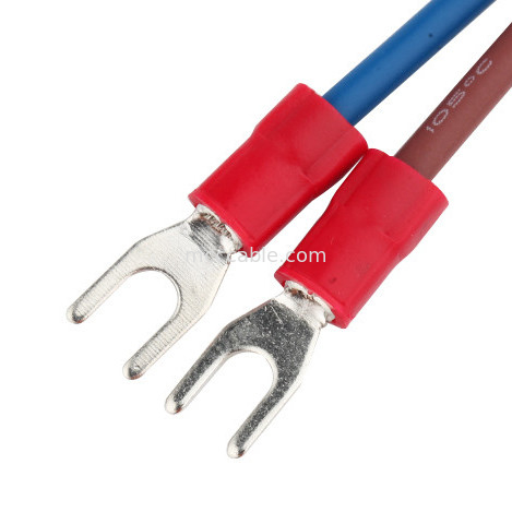 ชุดสายไฟแบบกำหนดเองขนาด 3.96 มม. JST VHR-3N ถึง SVL1.25-3.5 lvds สายเคเบิลตัวเชื่อมต่อ 2 พิน