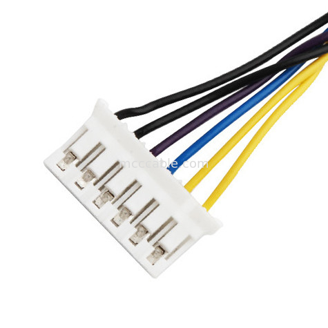 9 Pin Wire Harness Assembly Df14-9s-1.25c ถึง Jst 6 Pin Phr-6 26awg