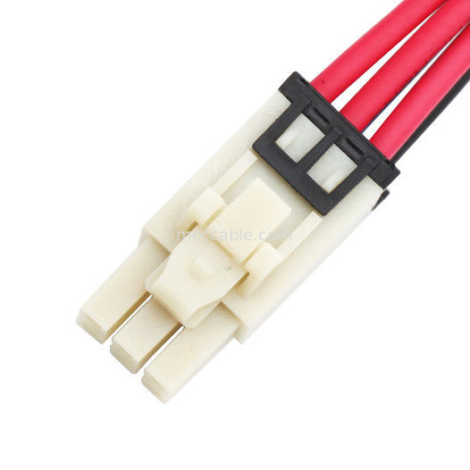 ชุดสายรัดสายไฟความยาว 6 ขา 100 มม. Molex 1722582106 ถึง 4 ขา TE 208130-1