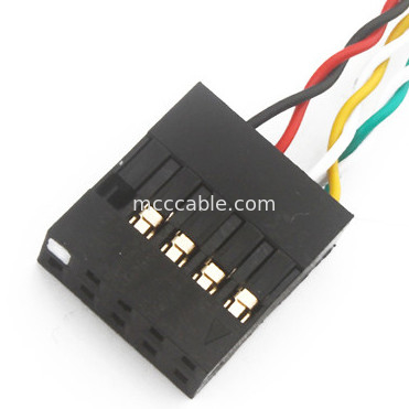Custom Molex 2255210 สายเคเบิลแผงด้านหน้า 2.54 มม. สำหรับสายรัด EMB B75A