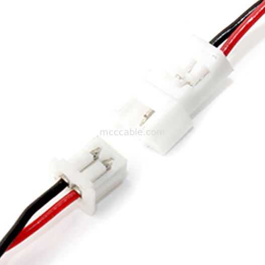 Custom Wire Harness 2pin JST PH2.0 สำหรับรถจักรยานไฟฟ้าขั้วต่อจอแสดงผล lvds