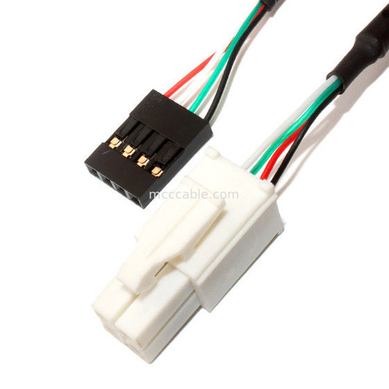 ระยะพิทช์ 2.54 มม. Molex 50579404 ชุดสายไฟแบบกำหนดเองขั้วต่อ Wiyh SL Series 70066