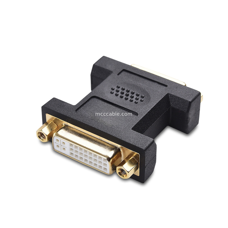 2 แพ็ค Dvi หญิง คอปเลอร์ Dual Link 24 + 5 Pin สําหรับการประกอบตัวเชื่อมเคเบิล LCD