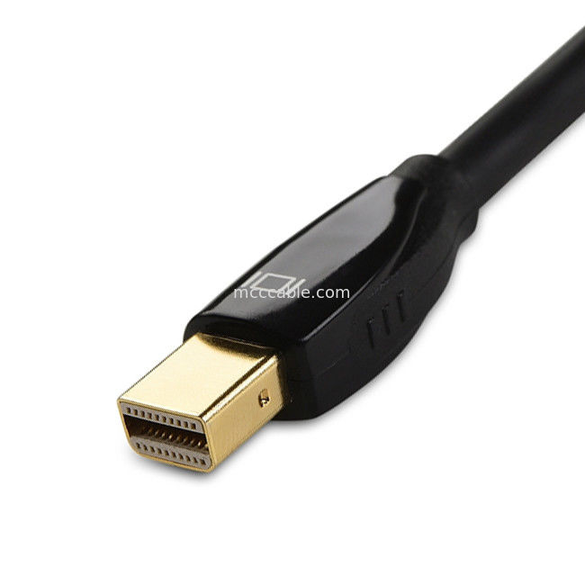 OEM / ODM Lvds Cable Assembly Mini Displayport ไปยัง Dvi 3 ใน 1 เครื่องเชื่อม