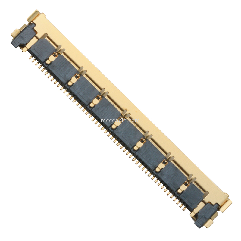 50 Pin Micro Coaxial Connector 0.4mm Pitch 20525-050e-02 ปลายแผ่น