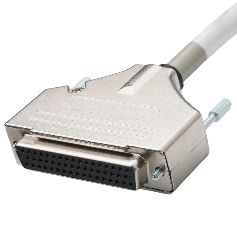 Hd D Sub Db50 Case สังกะสีสับไนเคิล Plated To D-Sub Mdr Plug Od 90mm