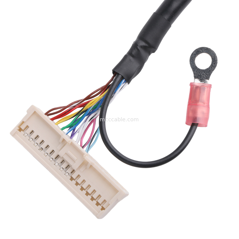 Molex Pitch 2.0 TST KST ถึง FIX30HL XYCO UL20276 10PC*28# สายพินออก