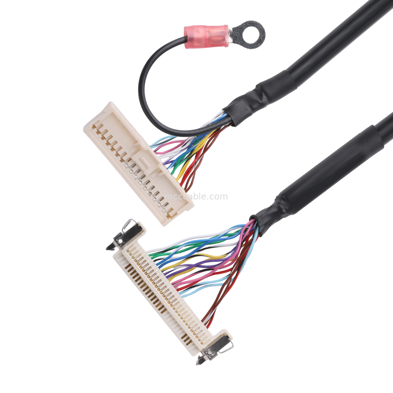 Molex Pitch 2.0 TST KST ถึง FIX30HL XYCO UL20276 10PC*28# สายพินออก