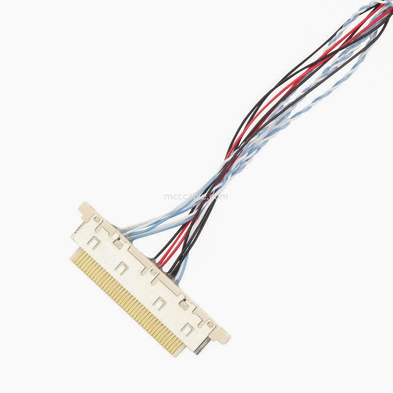 ACES 50204-040-11 JAE FI-X30HL JST SPH-002T-P0.5S LCD LVDS สายเคเบิล