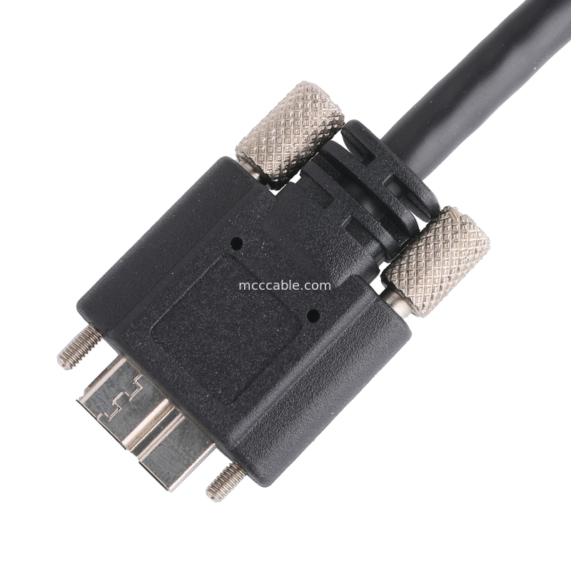 สีดํา 5gbps Usb 3.0 To Usb Micro B ความยาวสายชาร์จ