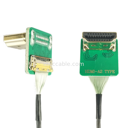 HDMI หัวเอลโก้ HDMI-A2 90 องศาถึง  ®-VS 20454-220-02 20455 20453