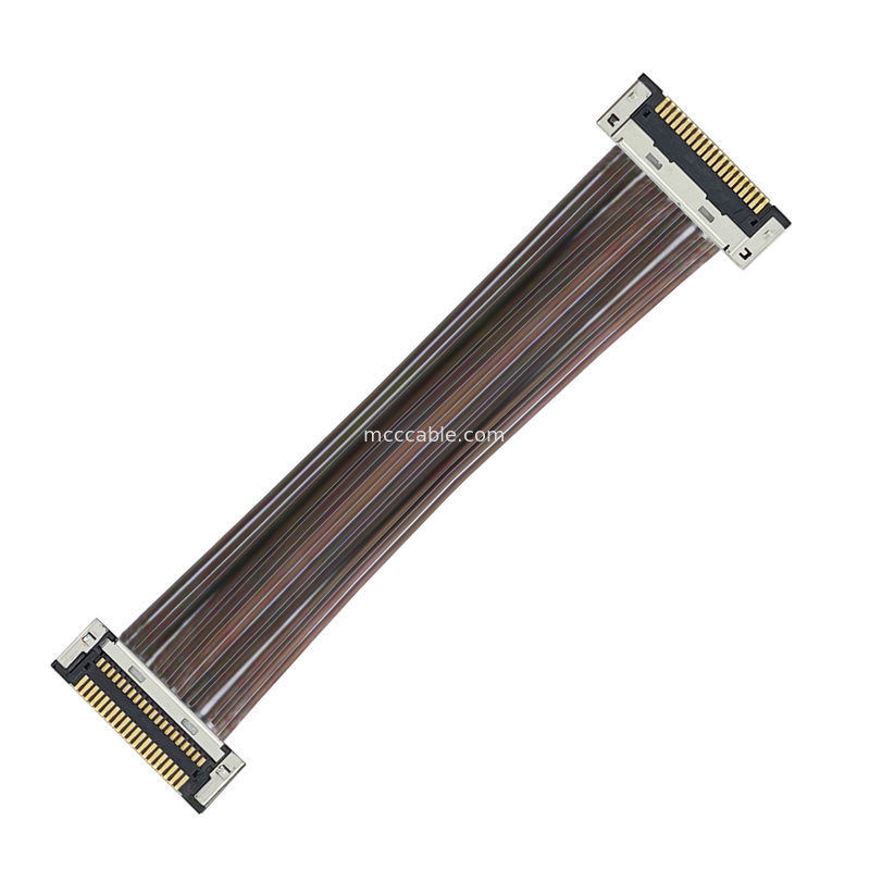 DF49-20P-SHL  มิโครโคเอชเชียลเคเบิลประกอบ DF49-20P 0.4SD