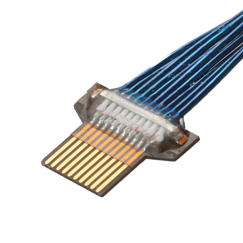 FPC-010T-01 FFC เครื่องเชื่อมเคเบิล FPC บอร์ดที่ตรงกัน  MINIFLEX® 5-BFN II 20542-010E-01 โลดด้านบน OEM / ODM
