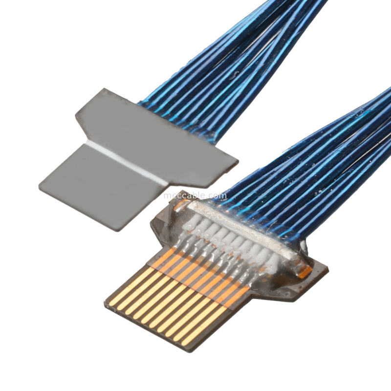 FPC-010T-01 FFC เครื่องเชื่อมเคเบิล FPC บอร์ดที่ตรงกัน  MINIFLEX® 5-BFN II 20542-010E-01 โลดด้านบน OEM / ODM