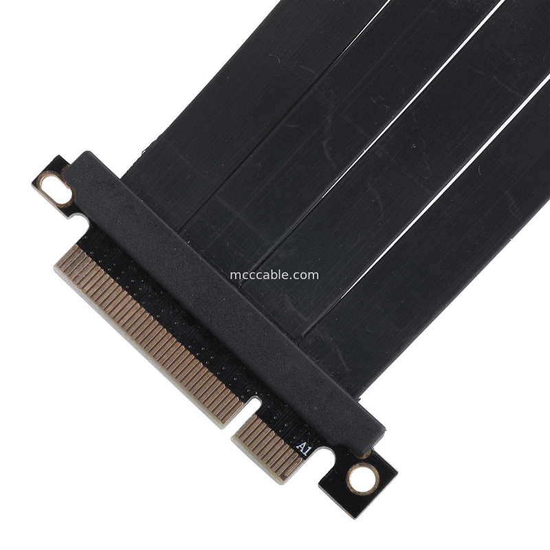PCB สายเคเบิลโคเอชชียัลละเอียดมาก สายเคเบิลขยายการ์ดกราฟิก PCIE สําหรับเครื่องเหมืองแร่