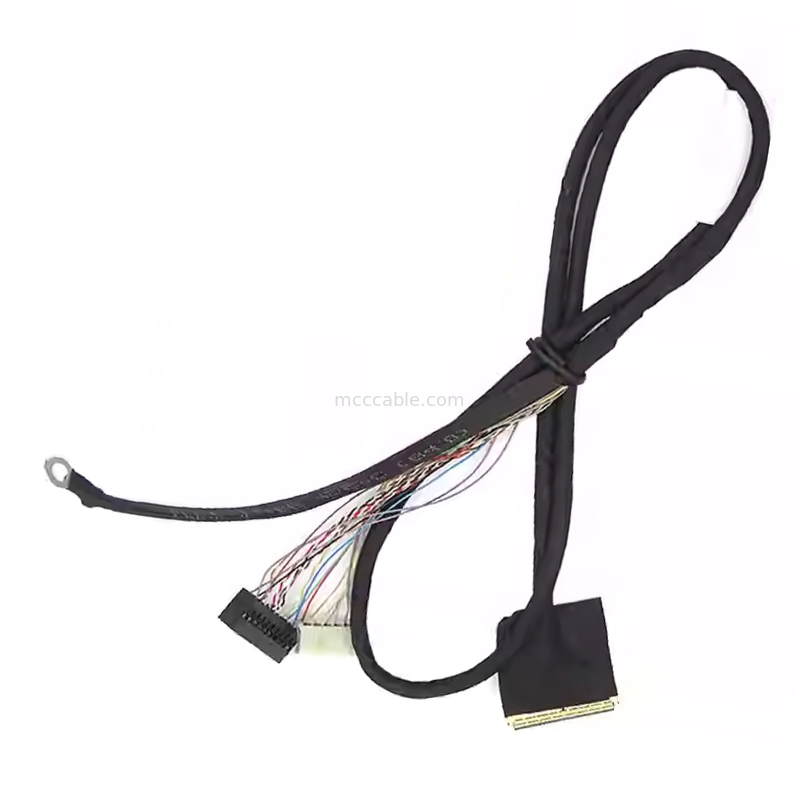 ®-VS Universal EDP Screen Cable 20453-230-03 ไปยังพานแม่ควบคุมอุตสาหกรรม