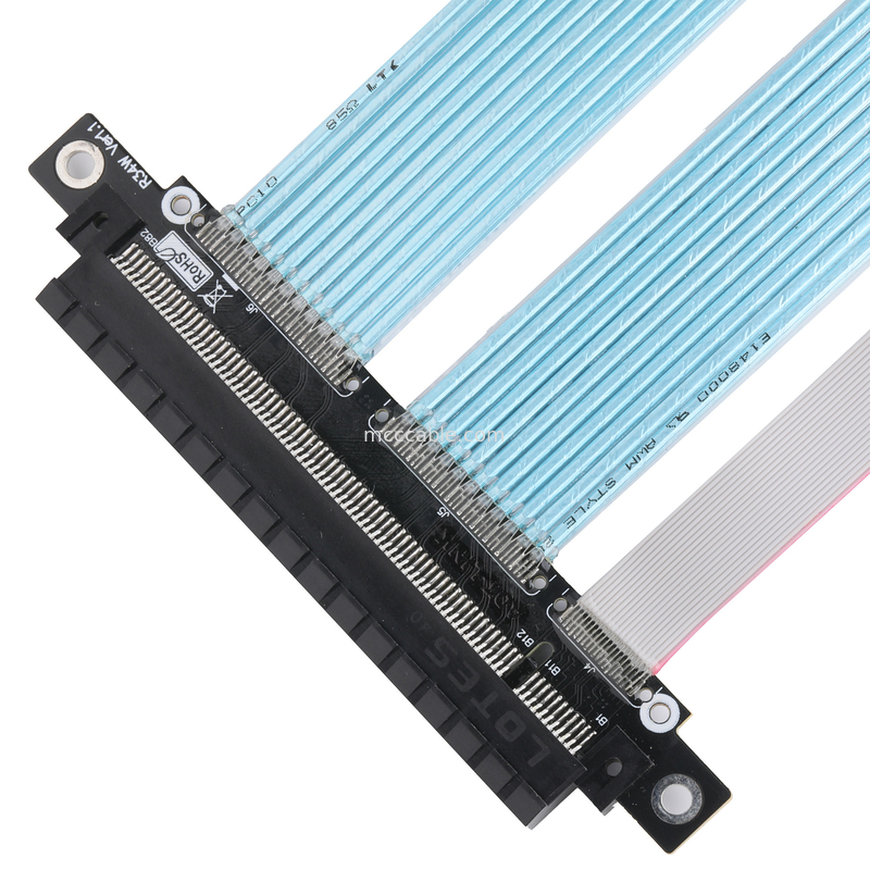 PCB สายเคเบิลโคเอชเชียลละเอียดมาก PCIE กราฟฟิก คอมพิวเตอร์ การ์ดกราฟฟิก